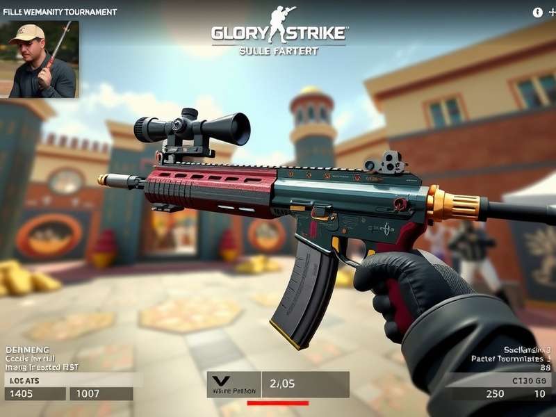 CSGO Glory Strike weapon customization interface